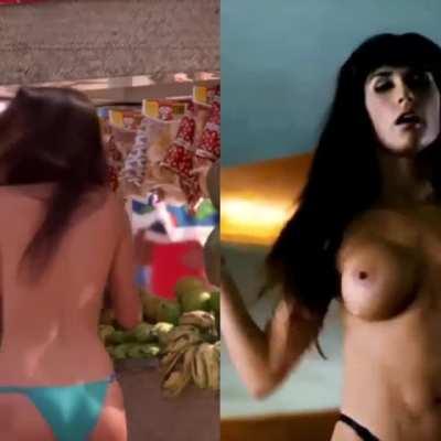 Demi Moore before & after