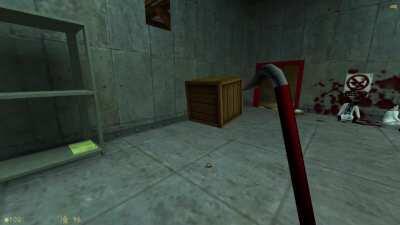 A weird 'bug' that I've never seen before in Half-Life: Source...