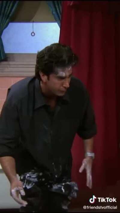 One of my fave moments! Does anyone else think that he slapped his face on accident??😂