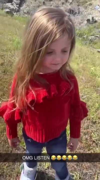 Look what I found, mommy! 