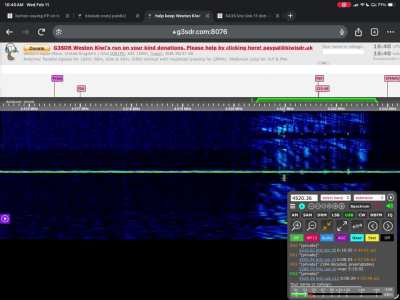 I forgot what this was (maybe OFDM?) 4521 khz