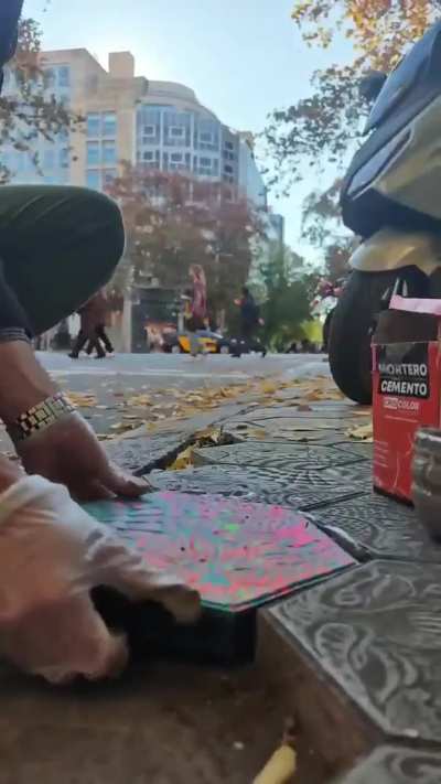 Restoring missing tiles in Barcelona with vibrant art tiles