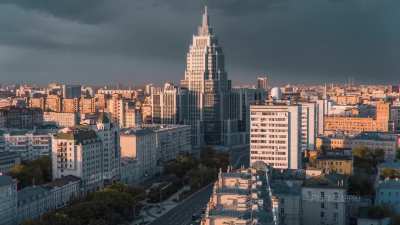 Moscow from Above — 4K Drone Footage (2017)