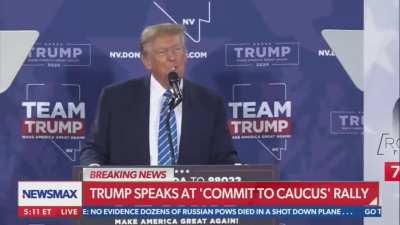 Trump amazes audience with tales of his Cognitive decline test skills