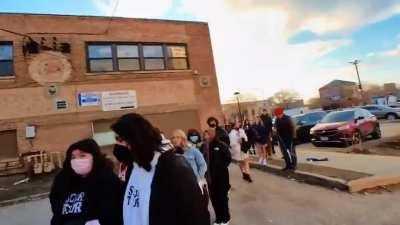 This Super Long Line for Olivia Rodrigo concert - The Aragon Ballroom