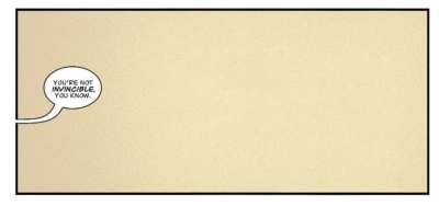 no FUCKING shit, he's not invincible he's