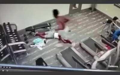 WCGW working out with the homies