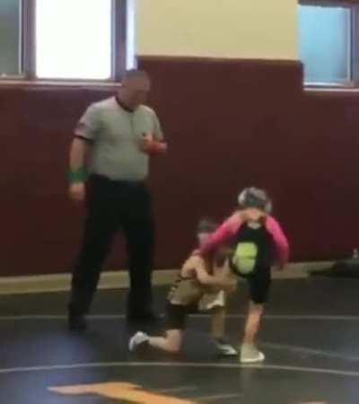 He came out to help his brother