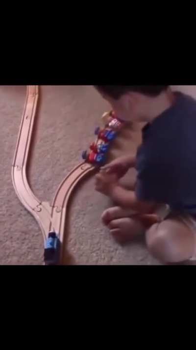 That's one way to solve the Trolley problem