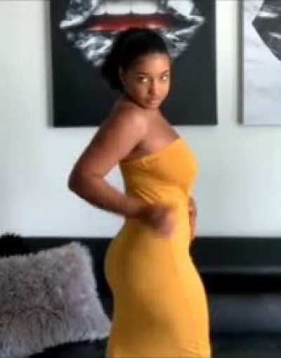 Corie smacking her soft ass