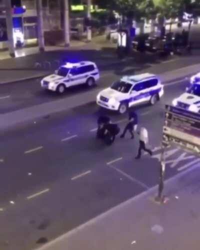 NSFL!! Police brutallity in Serbia