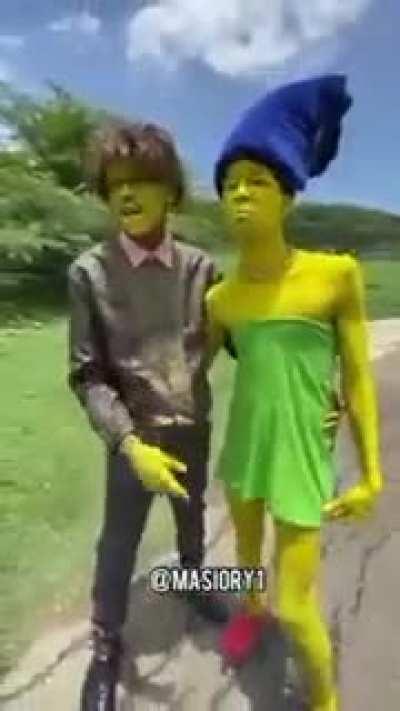 The Simpsons Dominican Dub Hits Pretty Different.........