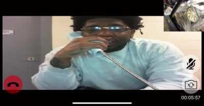 YFN Lucci recent jail video with fredrarriii