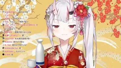 RELAXING - 1 Hour of Nakiri Ayame Laugh / 百鬼あやめの1時間の笑い声