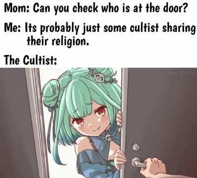 Of course I would love to join the undead cult.