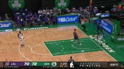 [Highlight] Tatum behind the back pass to Time Lord