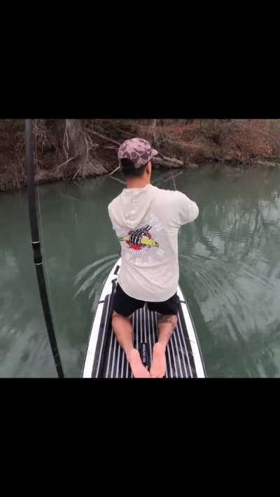 Texas Paddle Board Fishing