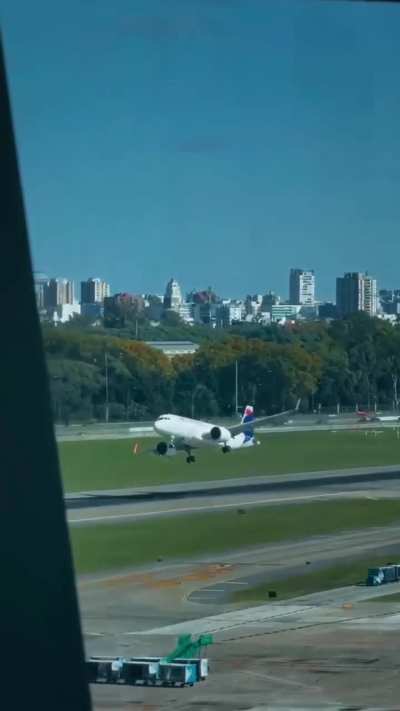 Go Around hoy en Aeroparque