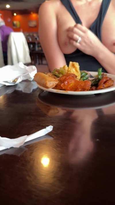 Lunch dates with me are always a good time… 