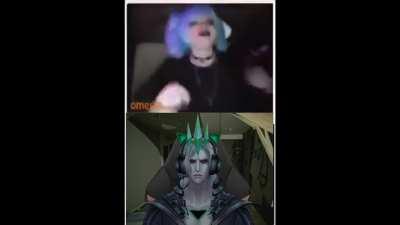 Gwen and Viego having a heated debate