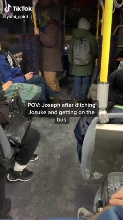 It's actually him...