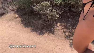 that car saw my pussy for sure