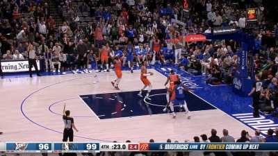 [Highlight] Isaiah Joe ties the game at 99 after the Thunder were down 16 with 4 minutes left