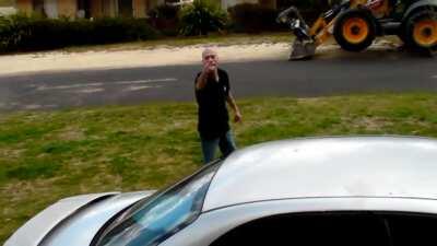 Meth head goes to the wrong house