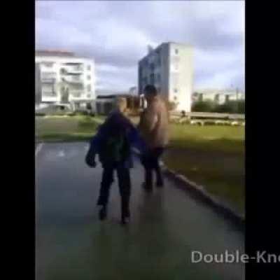 Harassing adults as a child