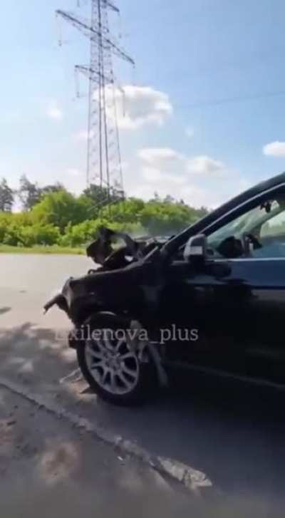 Russian soldiers open fire on a civilian vehicle, only to find out that there are women inside wearing Russian military uniform