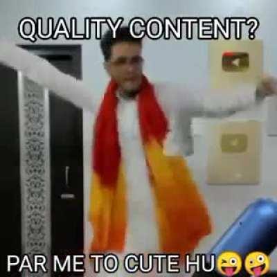 editing kachra h par mai cute to hu🤪