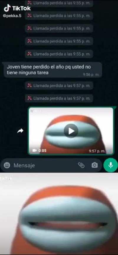 Estas no son horas de llamar almenos que me lo quieras mamar