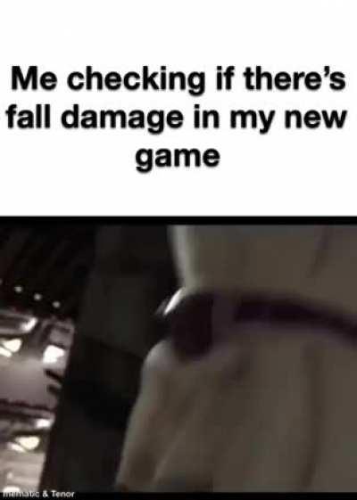 Fall damage is a bitch