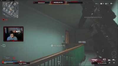 He didn't see it coming.