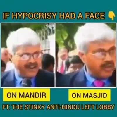 Secularism in a nutshell... Kaise kaise log paida ho rahe hai humare desh mein🤐