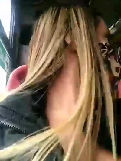 Hot Girl Fingering Her Pussy in The Bus