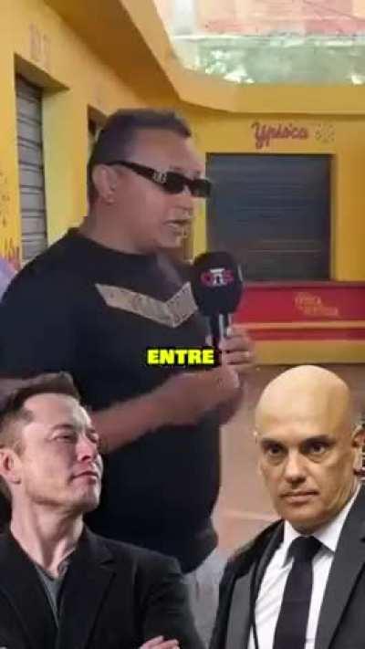 Xandão vs Musk - o Brasil de verdade mostra sua preferência. 