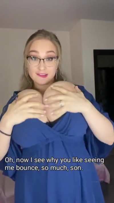 Mom might've caught on 😳