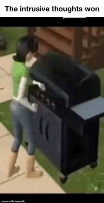 The intrusive thoughts won