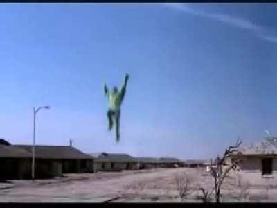 Leaving the Spire with the Spire Jump Boots!