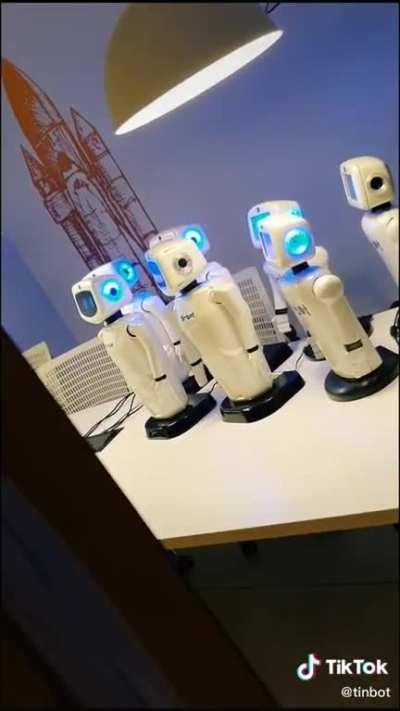 Eles estão chegando chat...