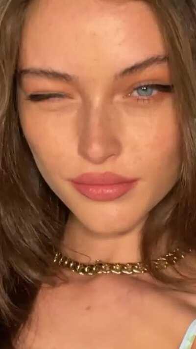 Awkward wink is still awkward... but less awkward 😵