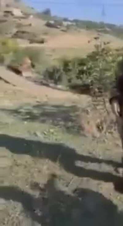 Azerbaycan askerleri tarafından infaz edlien Ermeni askerleri.