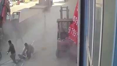 Never trust a tyre..