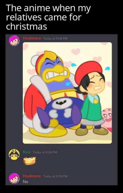 Kirbo know that you are mad horny