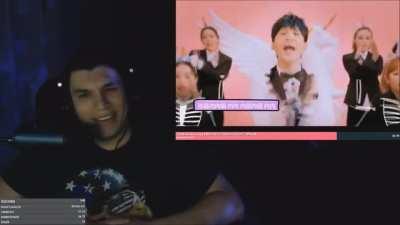 His face when he realises...