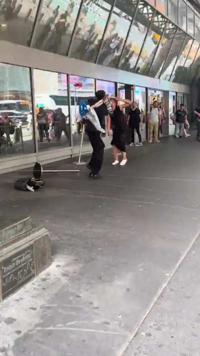 Just stepped outside Port Authority for some fresh air