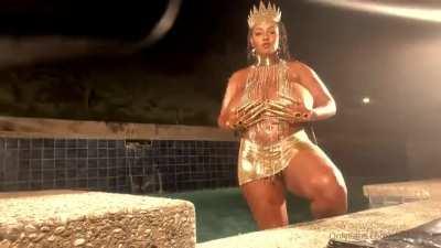 A photo shoot of a goddess