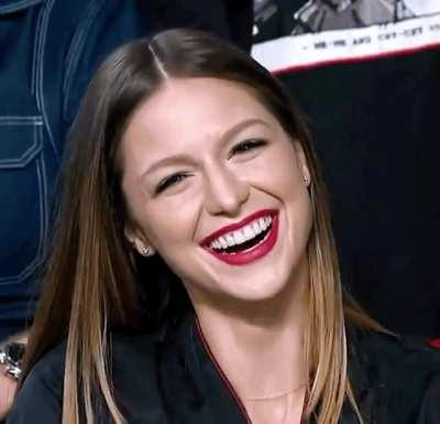 Melissa Benoist when someone brings up the fact nobody really questioned who was taking her sex pics, and accepted the “timer” excuse...