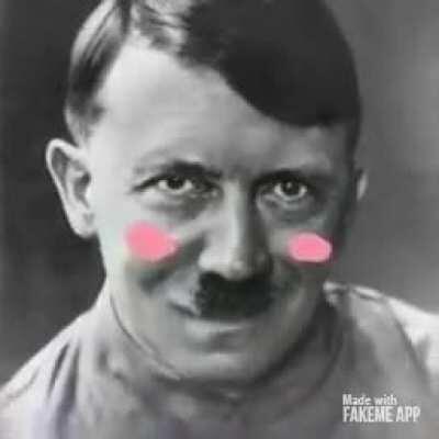 Hitler-chan signing
